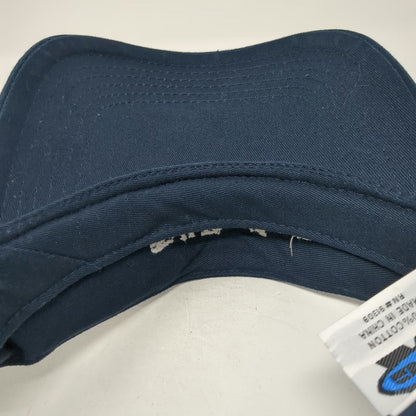 Big X Visor Blue One Size Toll Brothers Team 208 Idaho Cotton Strapback Hat