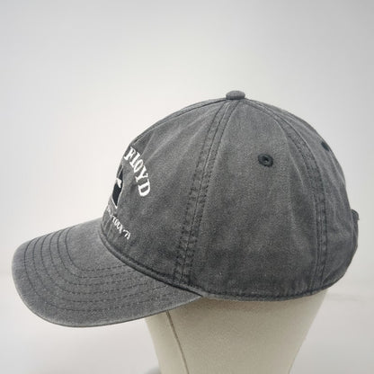 Pink Floyd 5 Panel Gray Hat One Size North American Tour 73 Prism Snapback