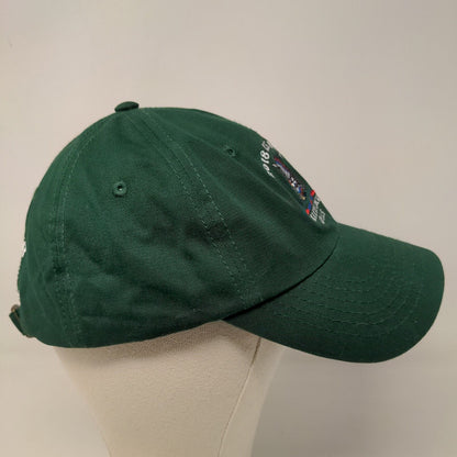 USGA Men's Slideback Hat Green Embroidered 2018 US Open Shinnecock Hills Logo