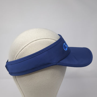 Guard Kiefer Strapback Visor Hat Blue One Size Adjustable Embroidered