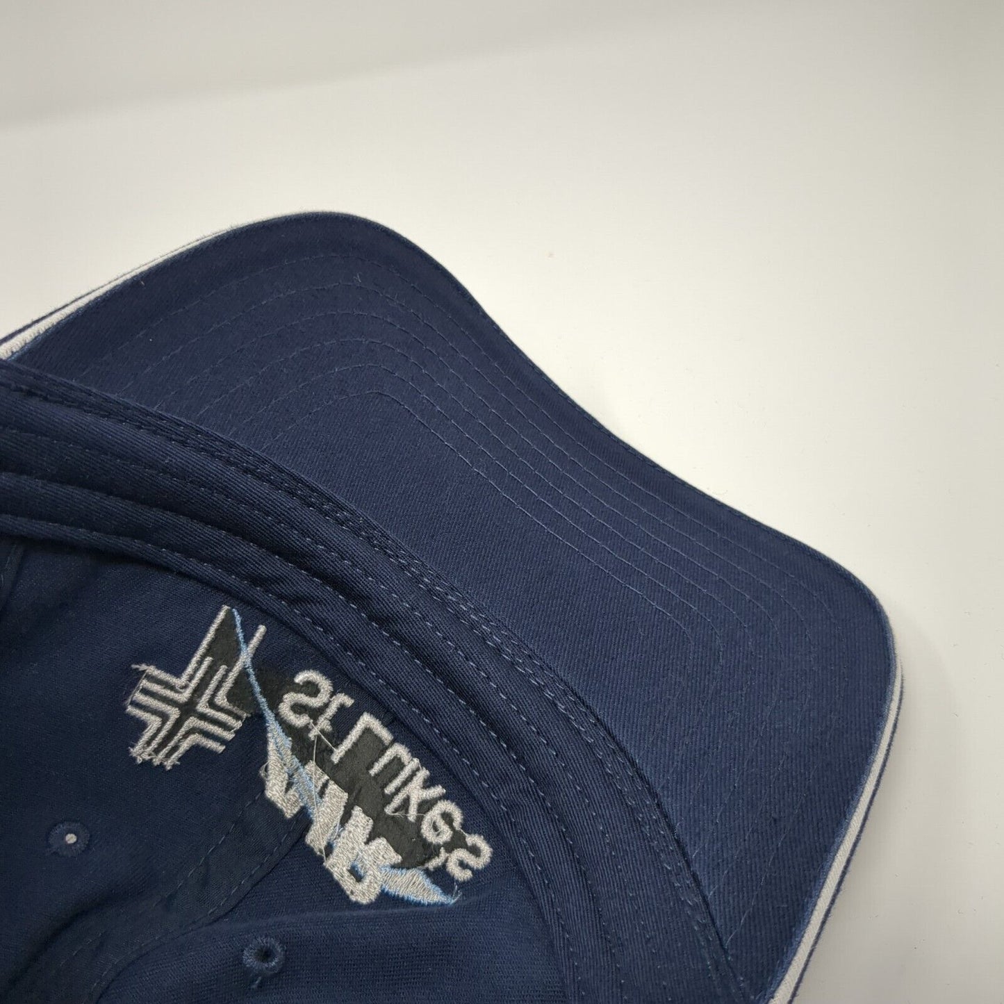 Air St. Luke's Strapback Hat Blue One Size Adjustable Embroidered Otto