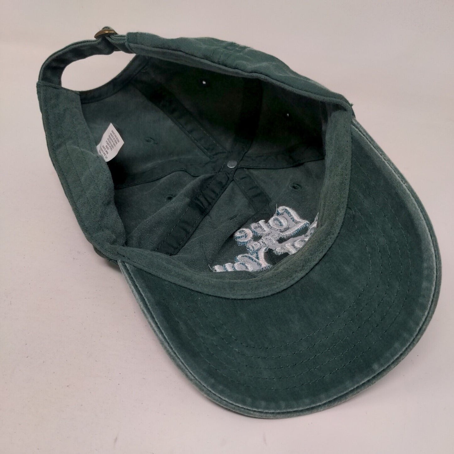 Love That For You Slideback Hat Green OSFM Embroidered Adjustable
