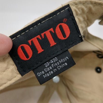 OTTO Baseball Cap Beige One Size Helicopter 91107 Embroidered Strapback Hat