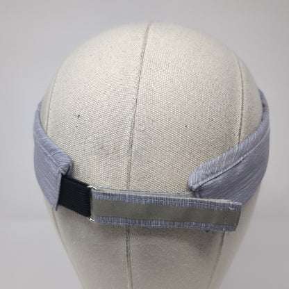 Kalenji Strapback Sun Visor Hat Gray One Size Adjustable Outdoor