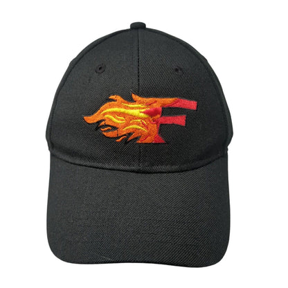 Wisniewski Strapback Hat Black One Size Adjustable Embroidered Logo