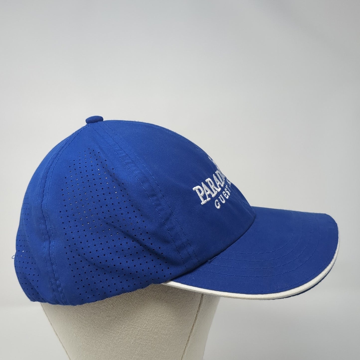 Parade Rest Guest Ranch Baseball Cap Blue OS Adjustable Fahrenheit Headwear