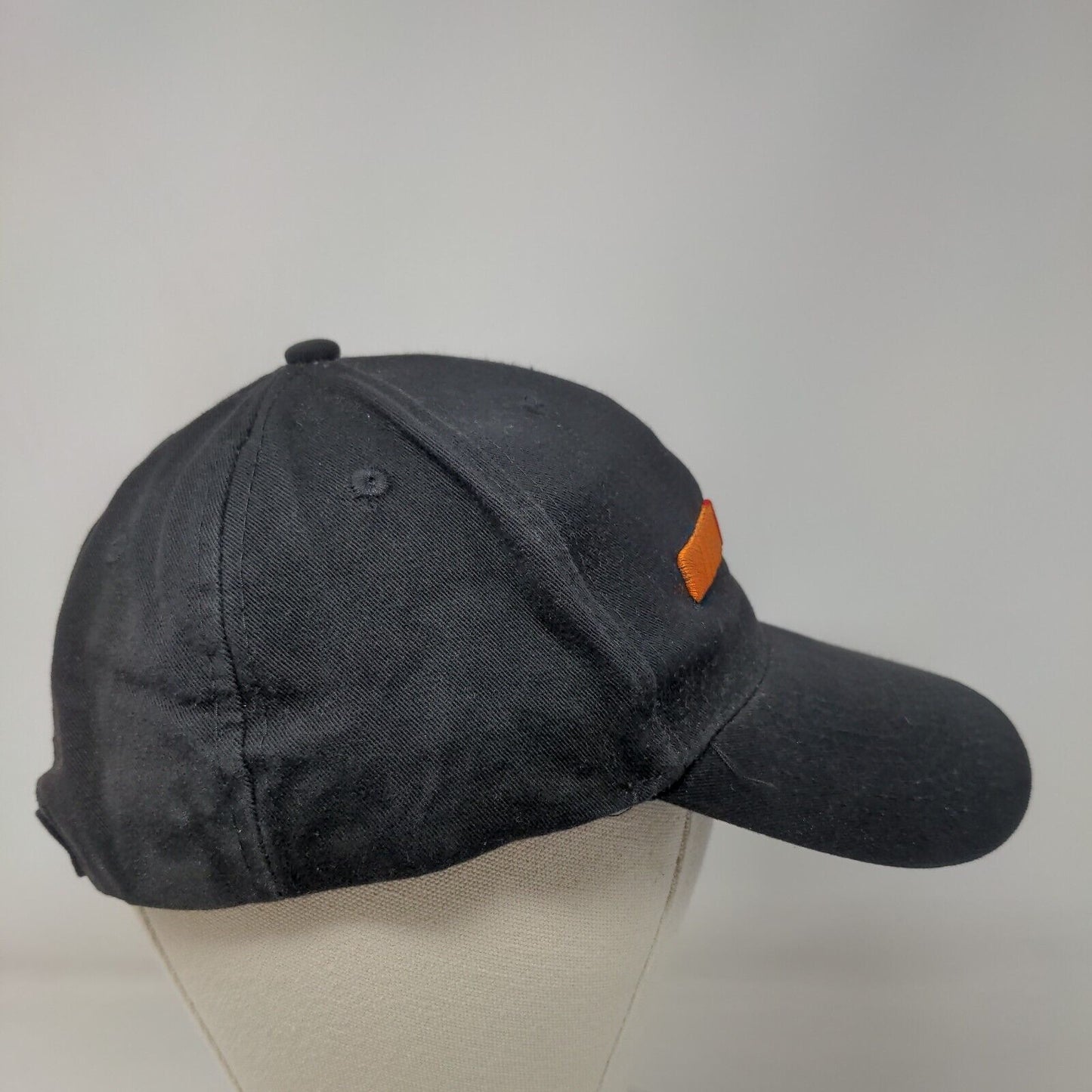 AutoZone Strapback Hat Black One Size Adjustable Embroidered 6 Panel