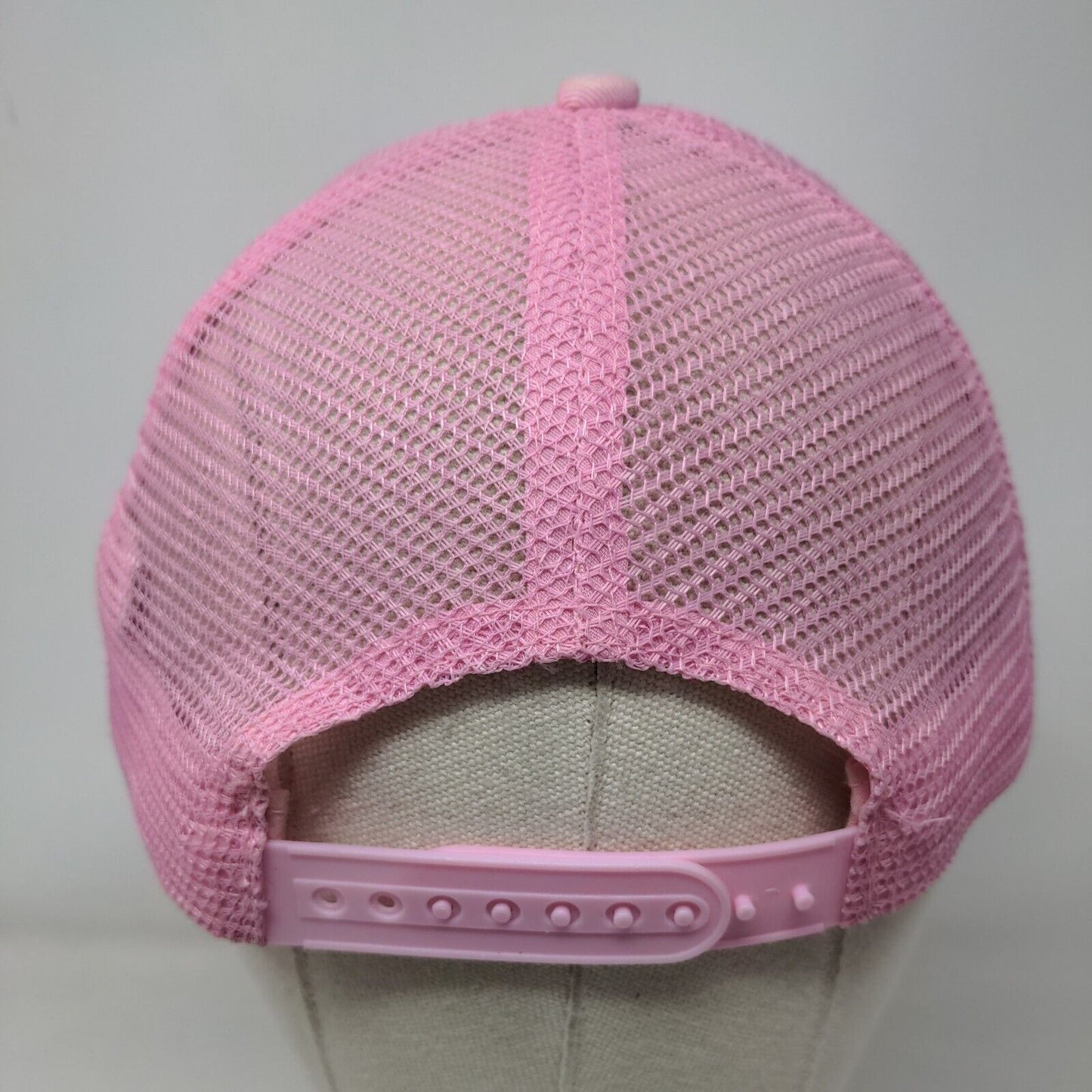 Rainbow Hair Don't Care Snapback Mesh Back Trucker Hat Multi One Size Sequin