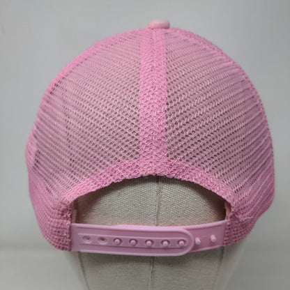 Rainbow Hair Don't Care Snapback Mesh Back Trucker Hat Multi One Size Sequin