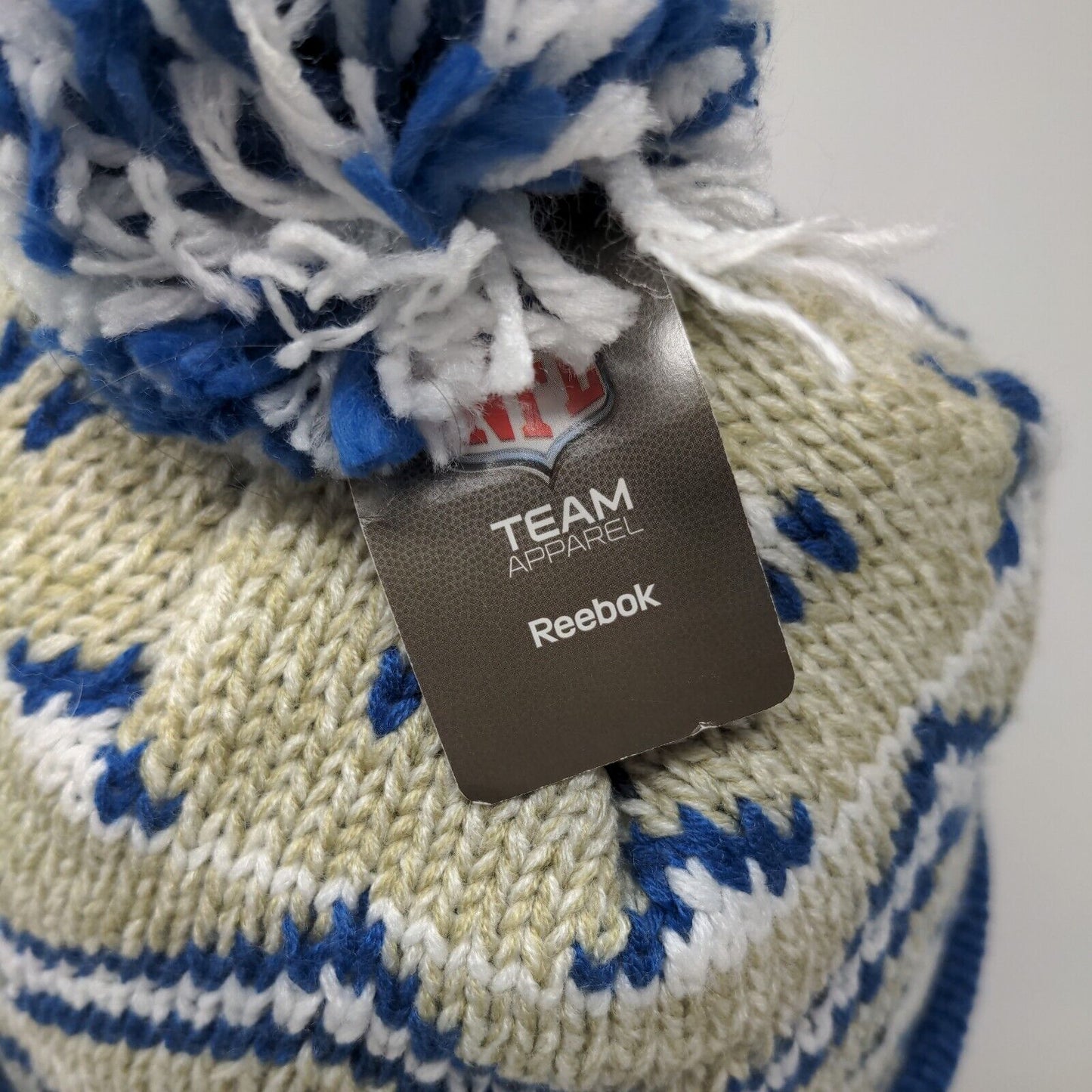 NFL Team Apparel Men's Knit Beanie Hat Indianapolis Colts Blue OSFA W/Tags
