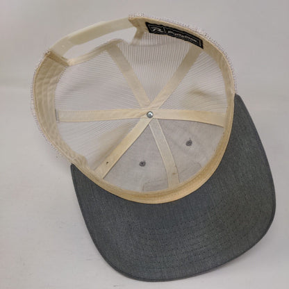 True North Iron Man Patch Snapback Mesh Back Trucker Hat Gray One Size