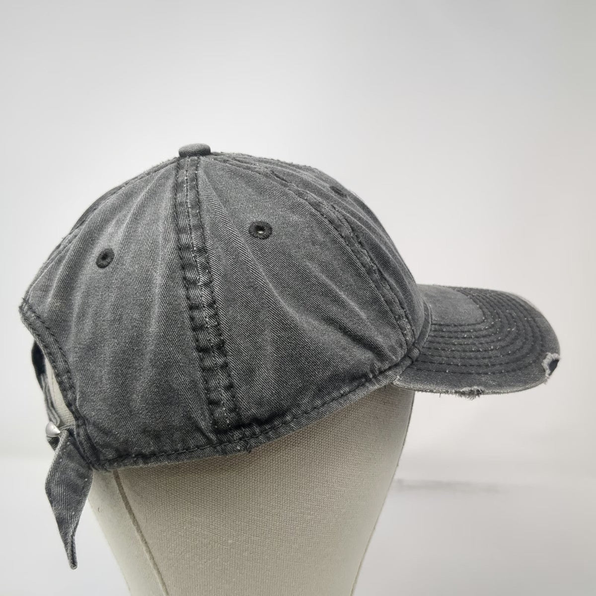 H3 Headwear Nissin Cup Noodles Baseball Cap Gray One Size Slideback Patch Hat