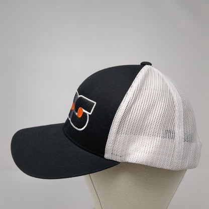 ADS Snapback Mesh Back Trucker Hat Black One Size Pacific Headwear