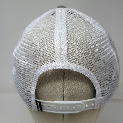 Imperial AJGA Gray Trucker Hat One Size Mesh Back Rope Recycled Fabric 3D Logo