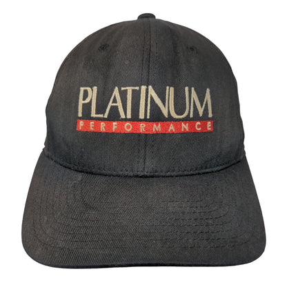 Platinum Performance Fitted Hat Black S/M Black Embroidered Flexfit