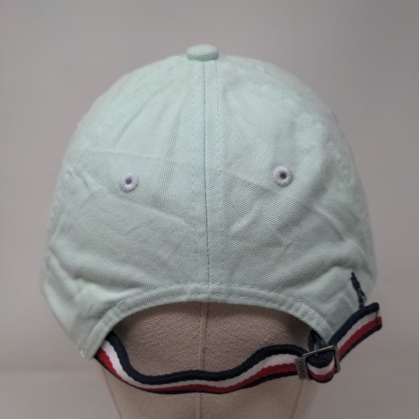Tommy Hilfiger Slideback Hat Blue One Size Embroidered Logo Adjustable