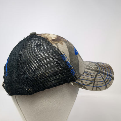 Werner Enterprises Baseball Cap Brown Camo One Size Mesh Distressed Trucker Hat