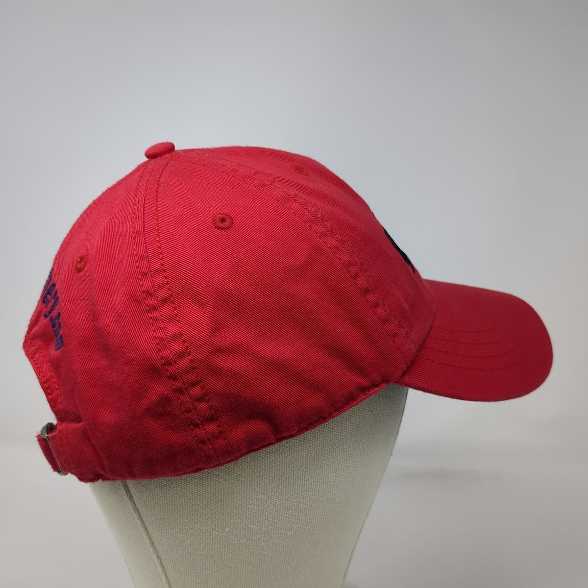 Cobra Caps Baseball Cap Red One Size Got Wine Huber Winery Buckle Slideback hat