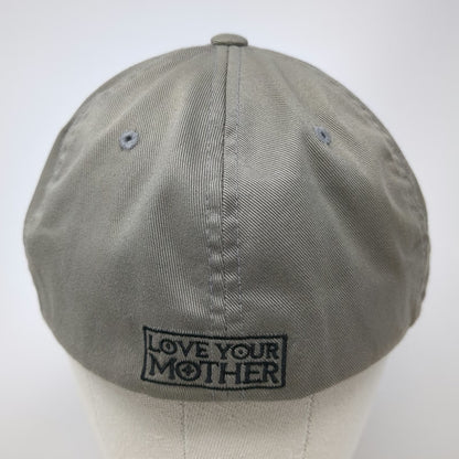 Flexfit Baseball Cap Gray XL Mother Earth Brew Co Love Your Craft Beer Hat