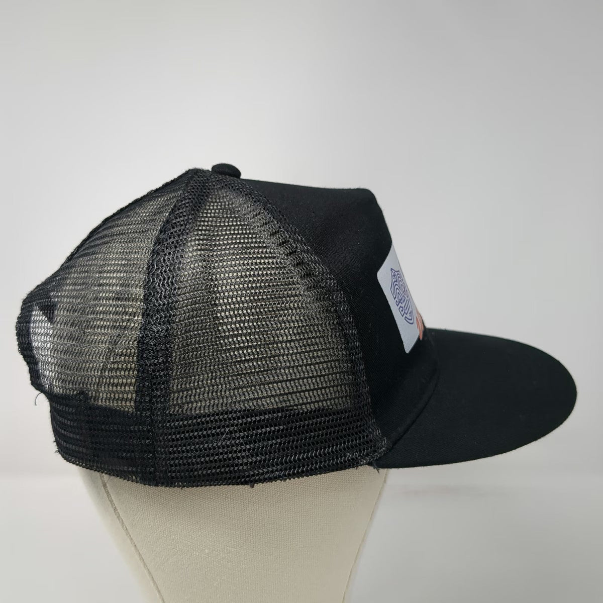 STP Multipress Trucker Hat Black One Size Mesh Snapback Cyber Fenua 2025 Tahiti