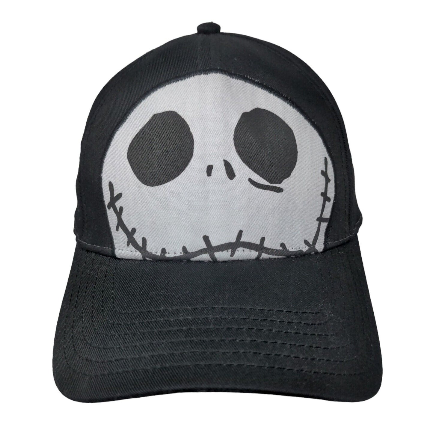 Jack Skellington Snapback Hat Black OSFM The Nightmare Before Christmas