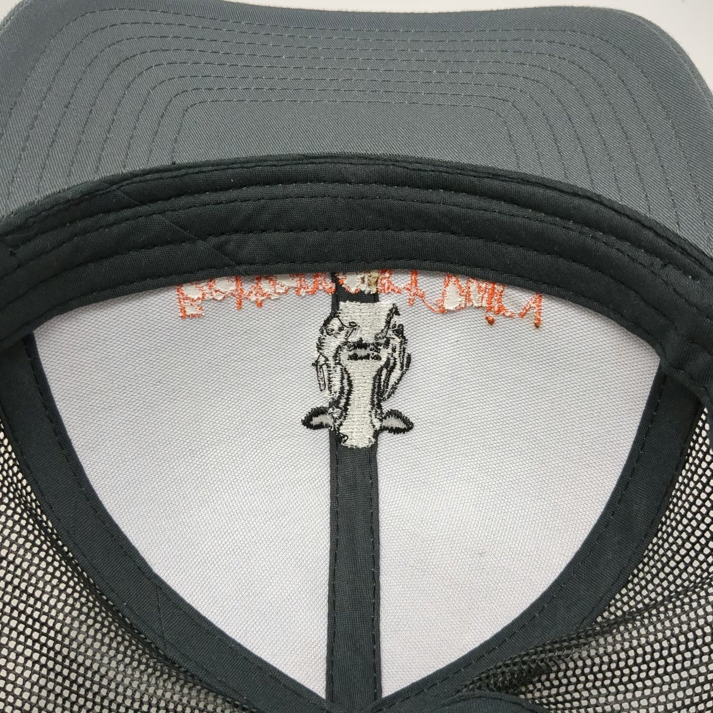 Pacific Headwear Trucker Hat Gray One Size Bettencourt Dairy Cow Mesh Snapback