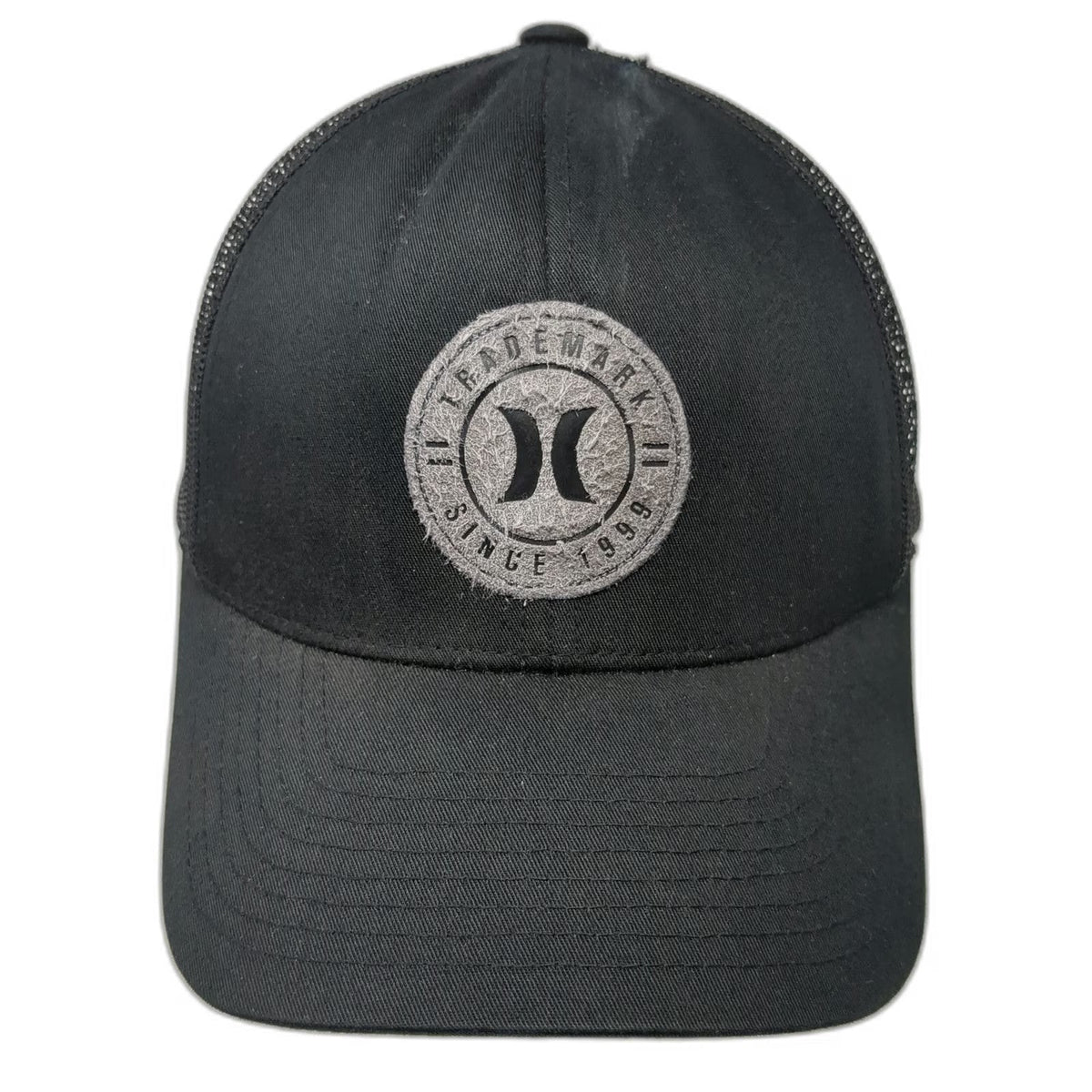Hurley Trucker Hat Black OSFM Snapback Mesh Born From Water Surfing Beach Hat