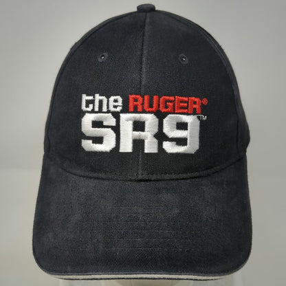 Shasta Wear Ruger SR9 Pistol Hat Black OSFM Baseball Cap Embroidered Logo Gun