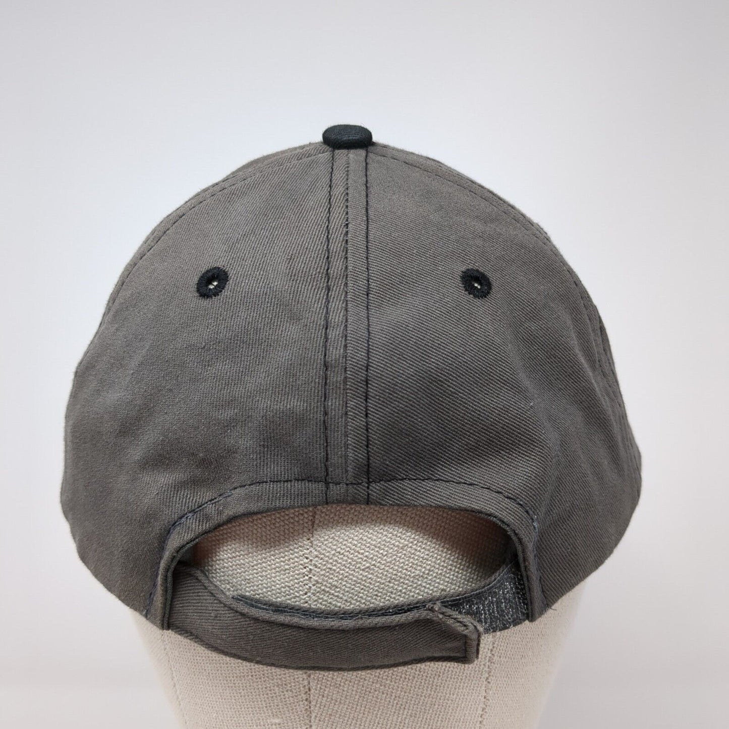 Manitou Spring 1872 Strapback Hat Gray One Size Adjustable Embroidered Jhats