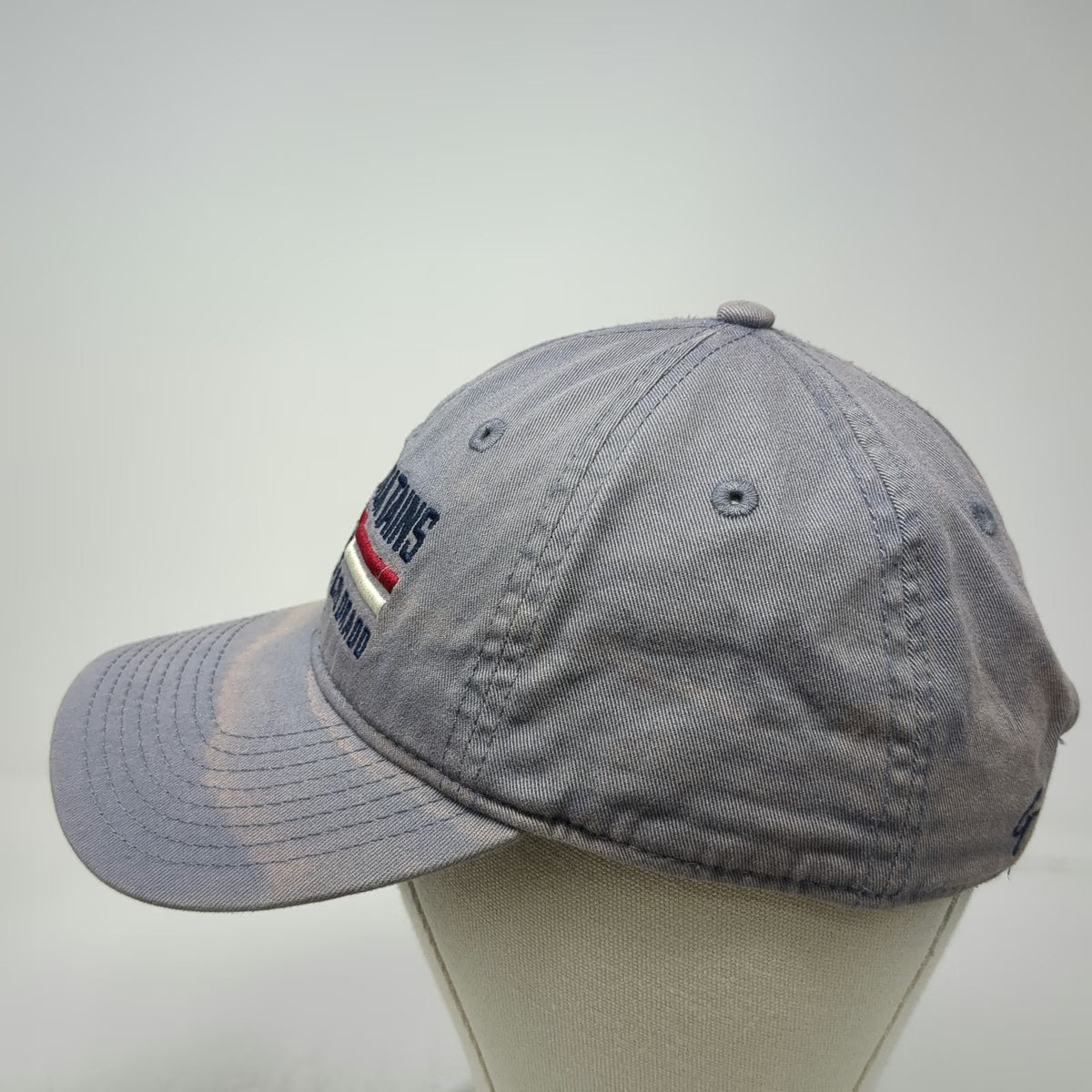 Gear For Sports Baseball Cap Gray OSFM Rocky Mountains Colorado Hat Slideback