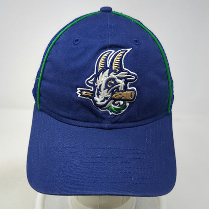 New Era 9TWENTY Hartford Yard Goats MiLB Blue One Size Trucker Hat Mesh Snapback