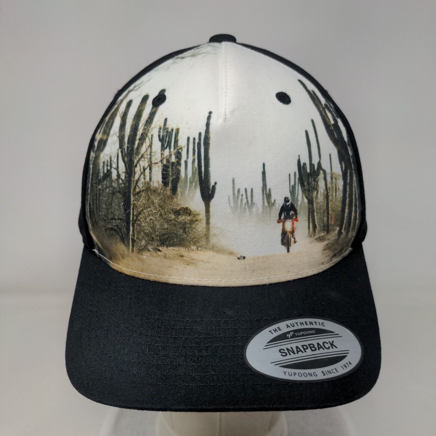 The Authentic Yupoong Snapback Hat Multicolor One Size Adjustable 6 Panel