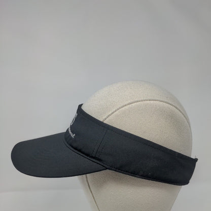 RJS 25th Invitational Strapback Visor Hat Black Adjustable Richardson