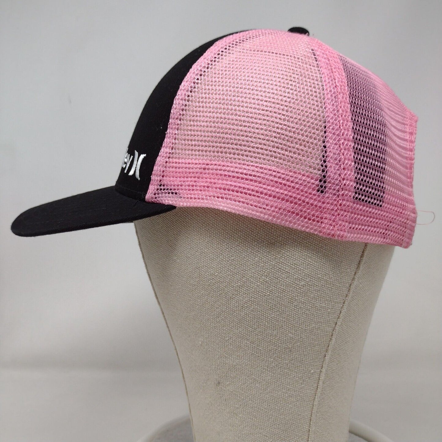 Hurley Snapback Mesh Back Trucker Hat Multi One Size Colorblock