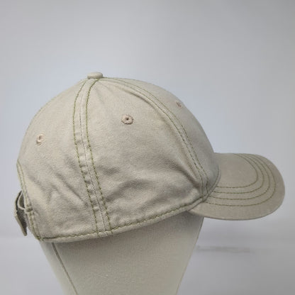 Baseball Cap Beige One Size Palm Tree Bottle Opener Strapback Beach Cotton Hat