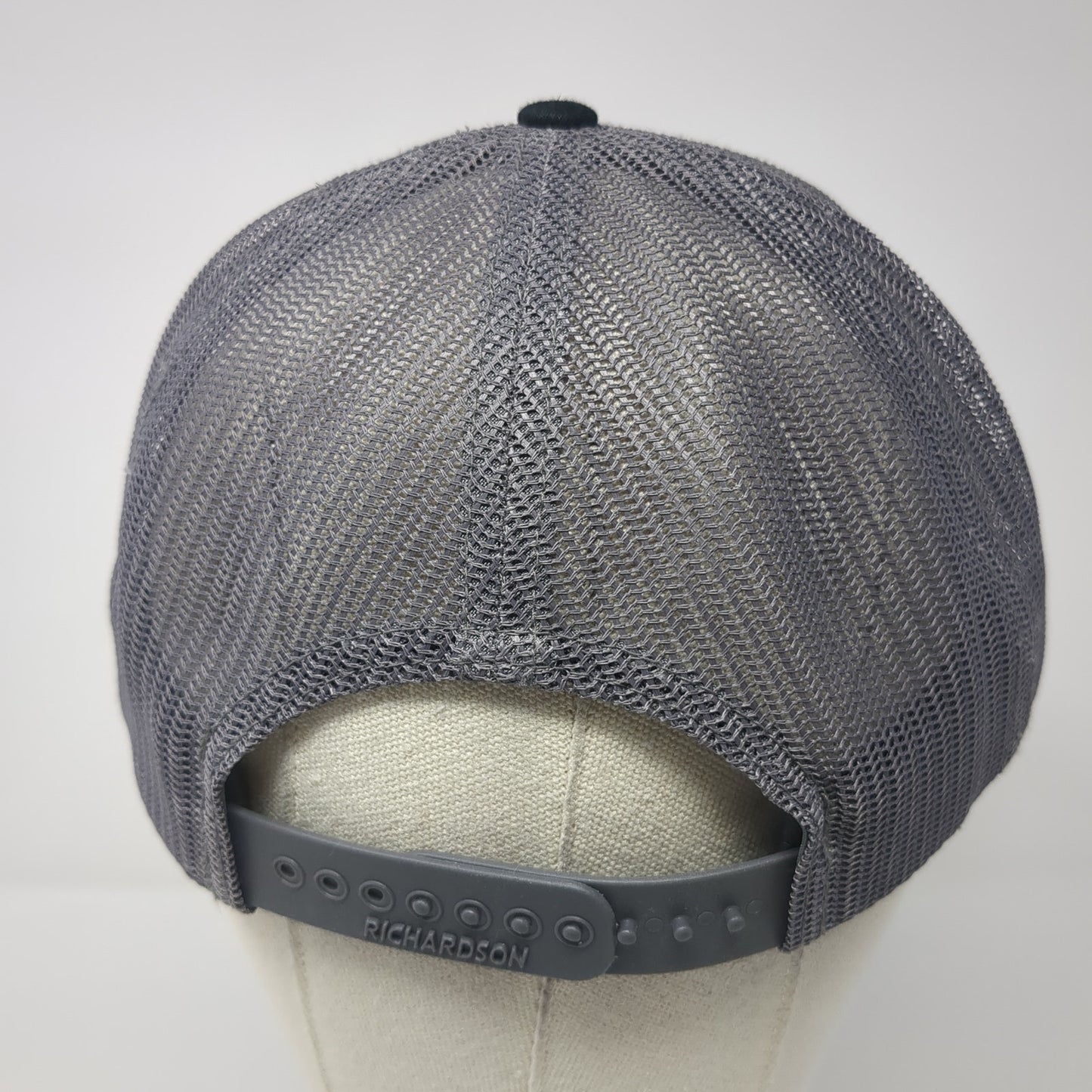 Roco Rescue Snapback Trucker Hat Black Large Adjustable Mesh Back Richardson