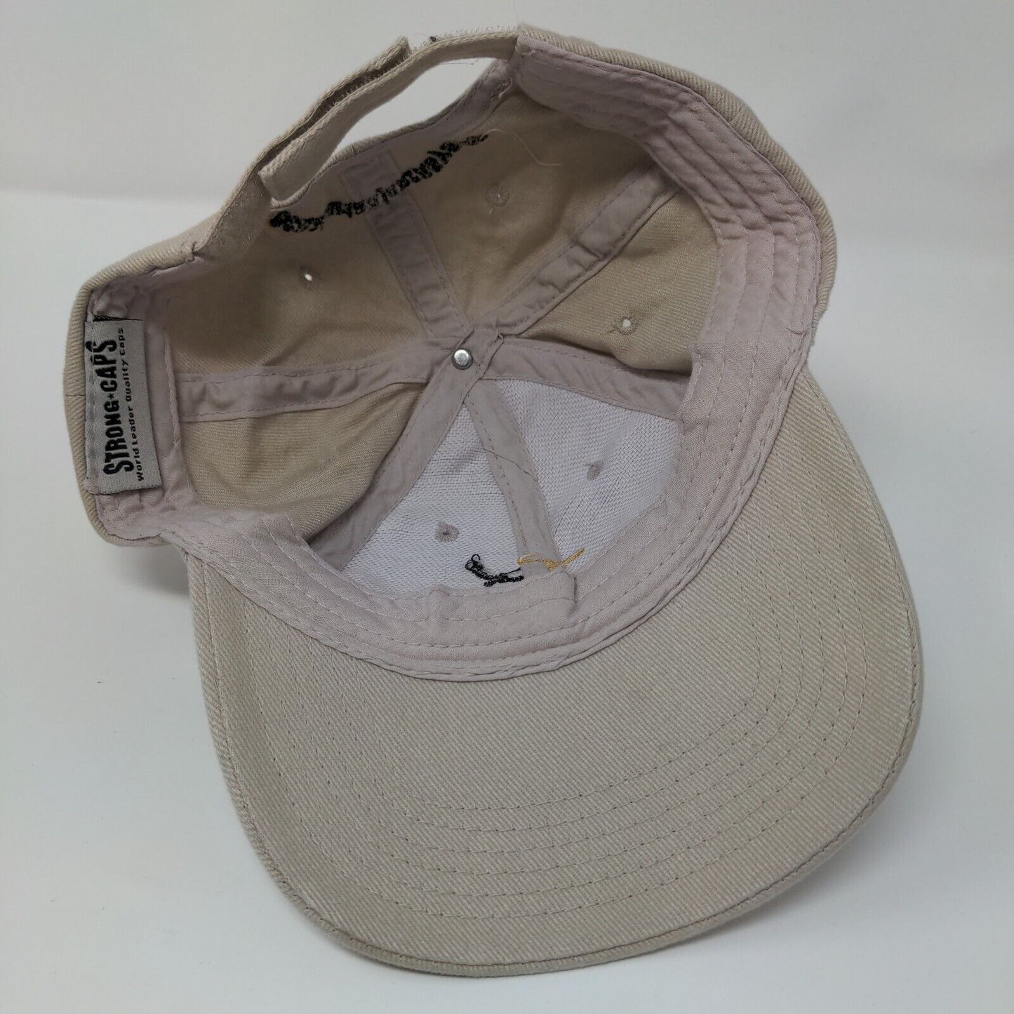 Quito 2006 Cities On Volcanoes 4 Strapback Hat Tan OSFA Embroidered