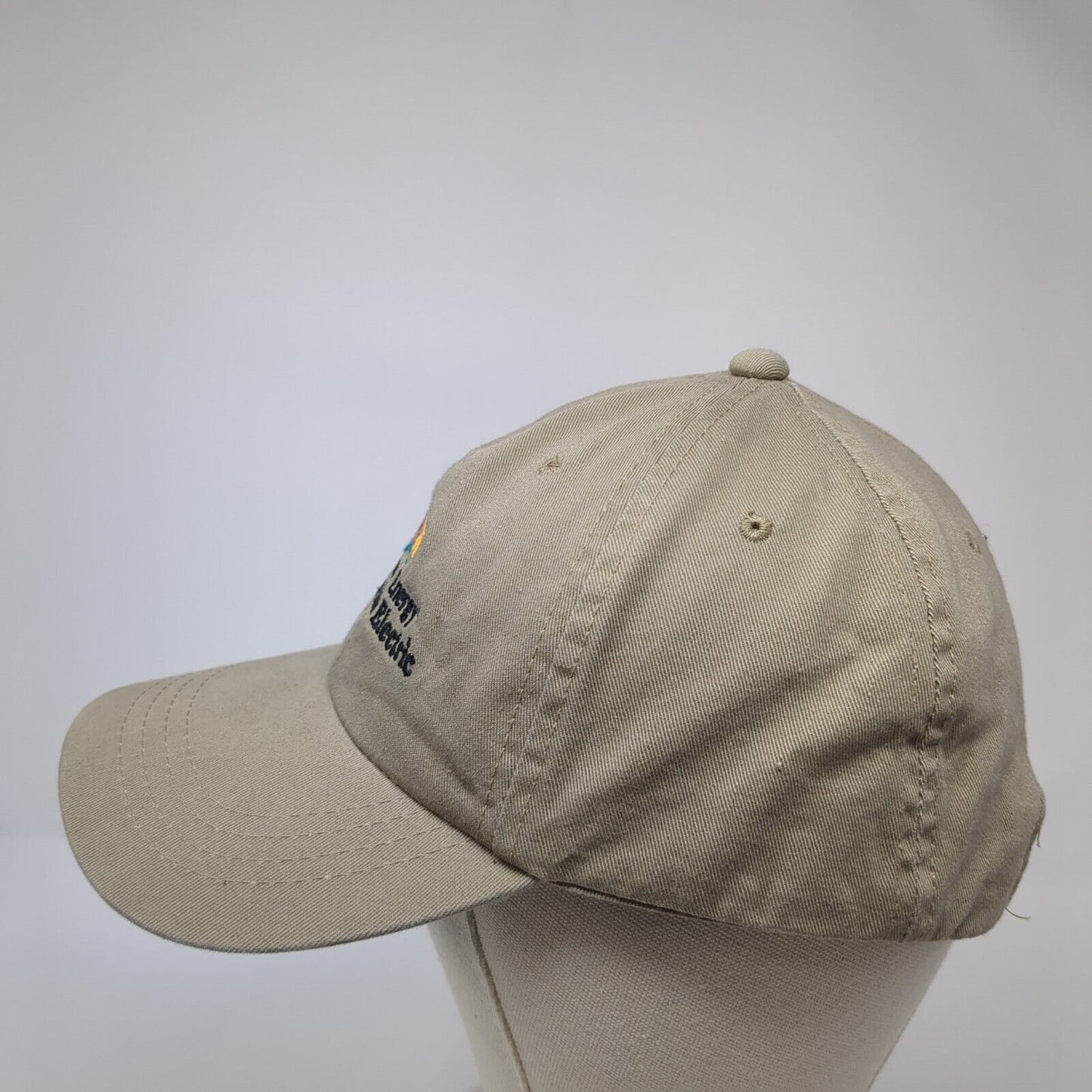 Touchstone Energy West Florida Electric Baseball Cap Brown One Size Adjustable