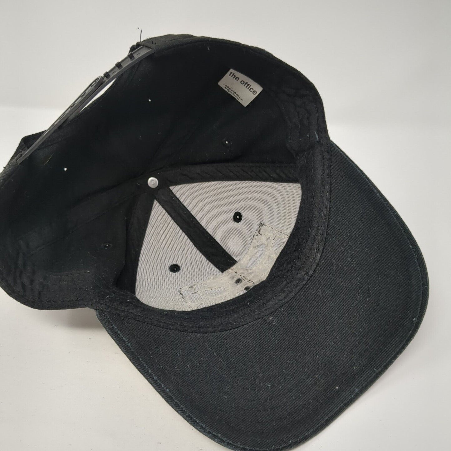 Dunder Mifflin Inc Paper Company Snapback Hat Black OS Adjustable Embroidered