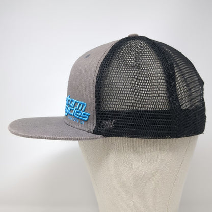 MTN Ranks Storm Cycles Park City UT Trucker Hat Gray OS Mesh Snapback Bicycle