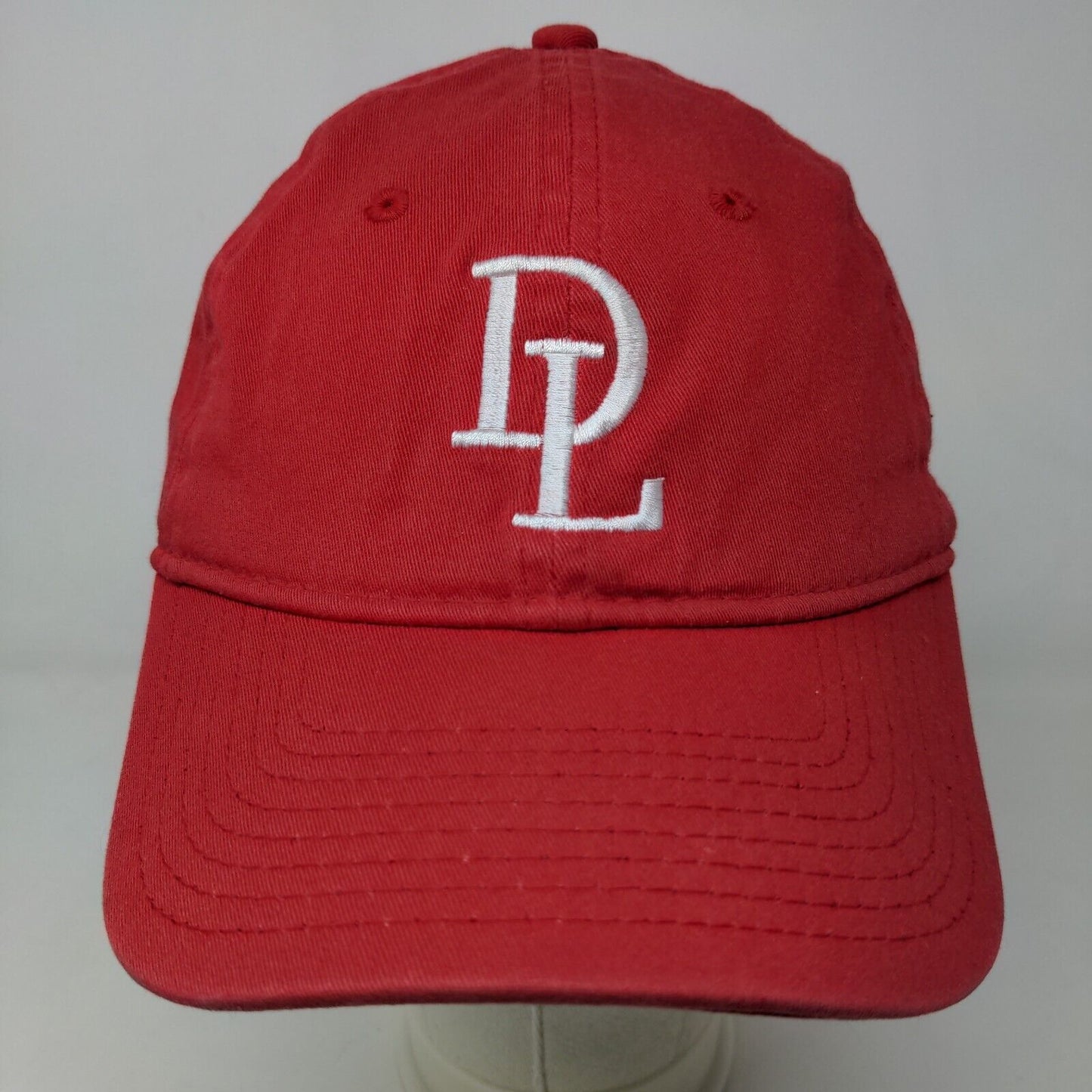 Proflex Men's Fitted Hat Red Size L/XL Embroidered DL Logo Stretch