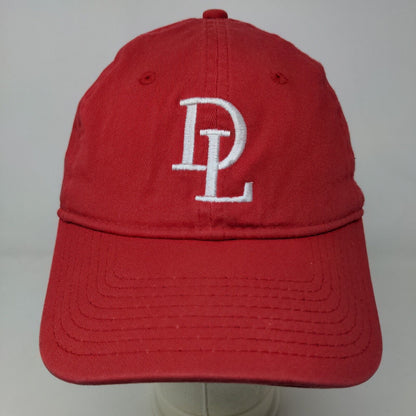 Proflex Men's Fitted Hat Red Size L/XL Embroidered DL Logo Stretch