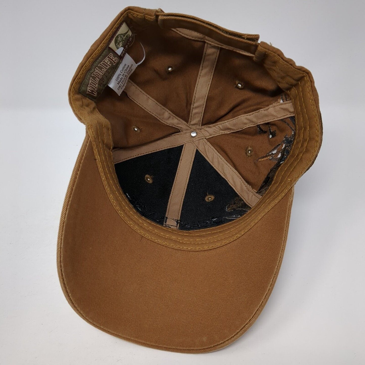 Great River Energy Strapback Hat Brown OS Adjustable Wildlife Series Dri-Duck