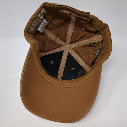 Great River Energy Strapback Hat Brown OS Adjustable Wildlife Series Dri-Duck