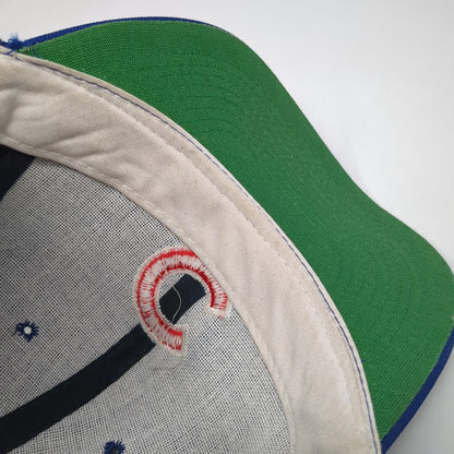 Chicago Cubs MLB American Needle Snapback Hat Blue Green Under Visor Vintage