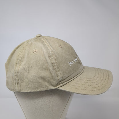 Per My Last Email Slideback Baseball Cap Brown One Size Adjustable Mad Engine