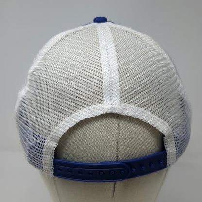 Indianapolis Colts NFL Fanatics Trucker Hat Blue White OSFM Mesh Snapback Logo