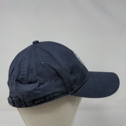 BMW Slideback Hat Blue OSFA Adjustable Embroidered Vented Holes 6 Panel Cotton