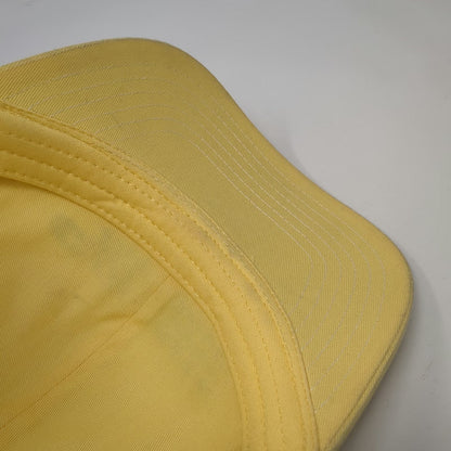 John Deere Trucker Hat Yellow White One Size Campbell Tractor Co Mesh Snapback