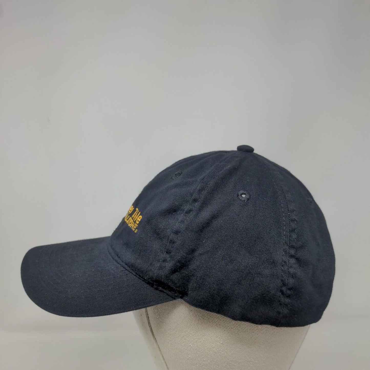 Emser Tile & Natural Stone Slideback Hat Black OSFM Embroidered Otto